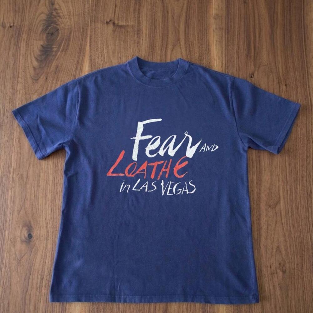 Fear And Loathe In Las Vegas Navy T-Shirt